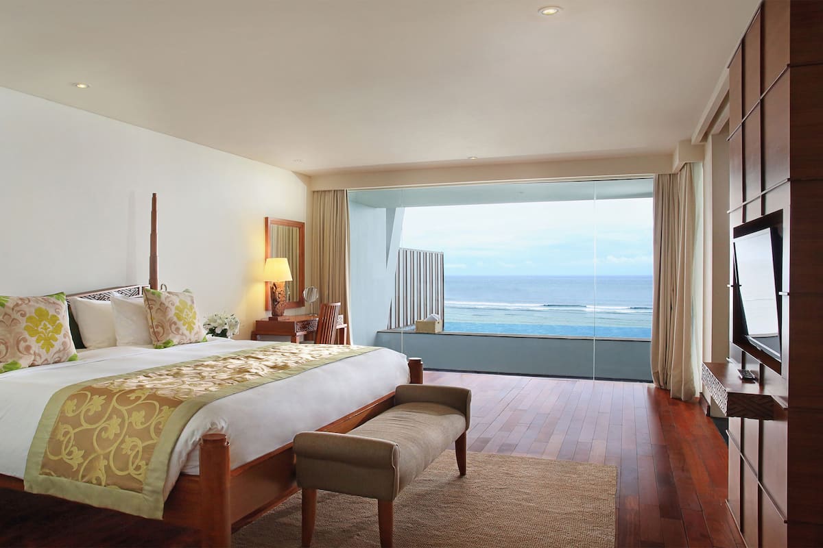 Suite, 1 chambre, piscine privée, en front de mer