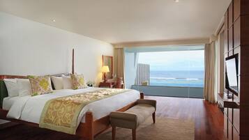 Samabe Suite, 1 Bedroom, Private Pool, Oceanfront | Premium bedding, down comforters, free minibar, in-room safe