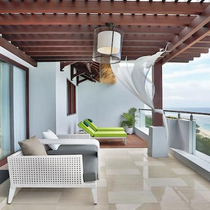 Penthouse, 2 Bedrooms, Private Pool, Ocean View | Terrace/patio