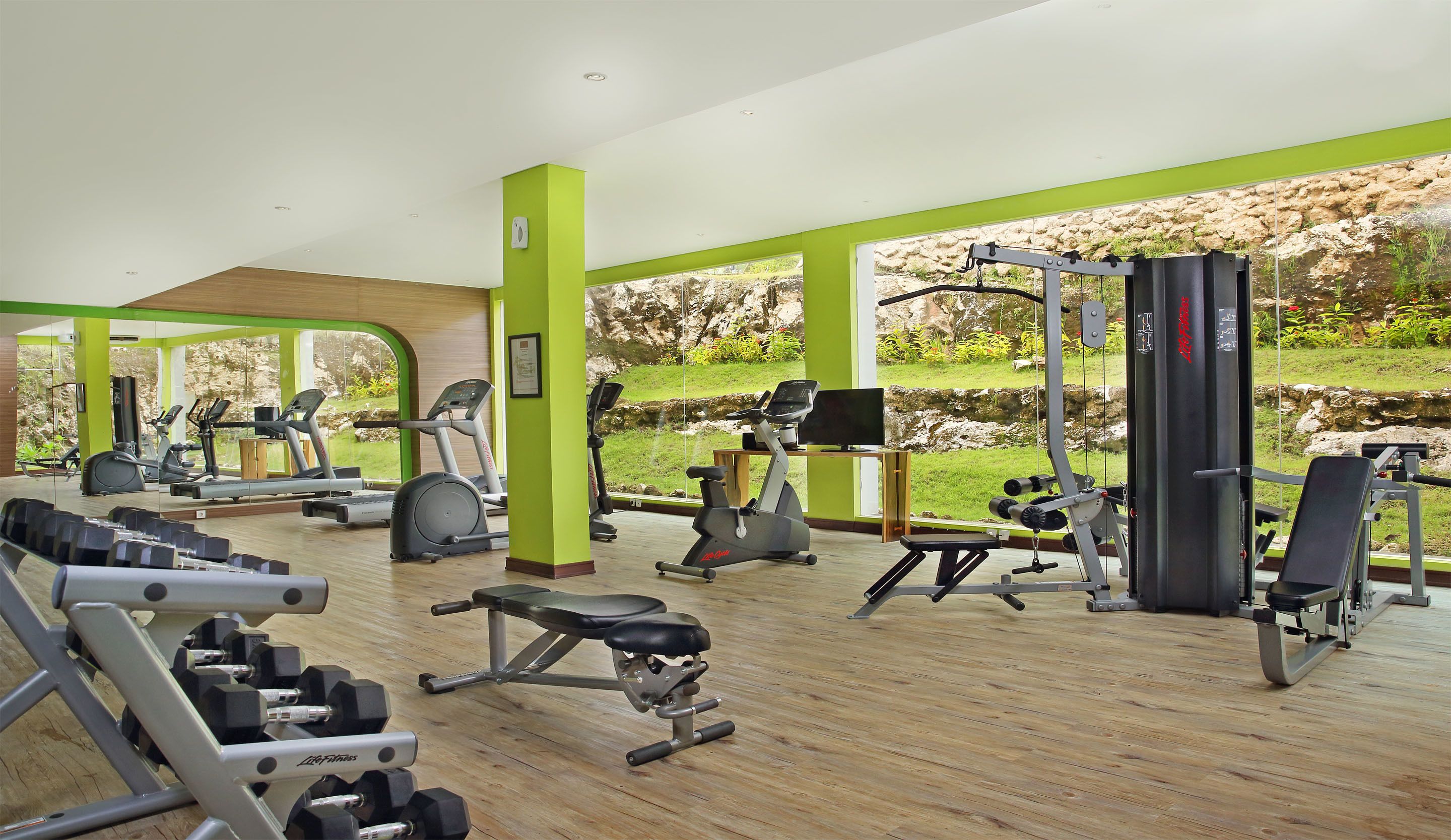 fitness facility