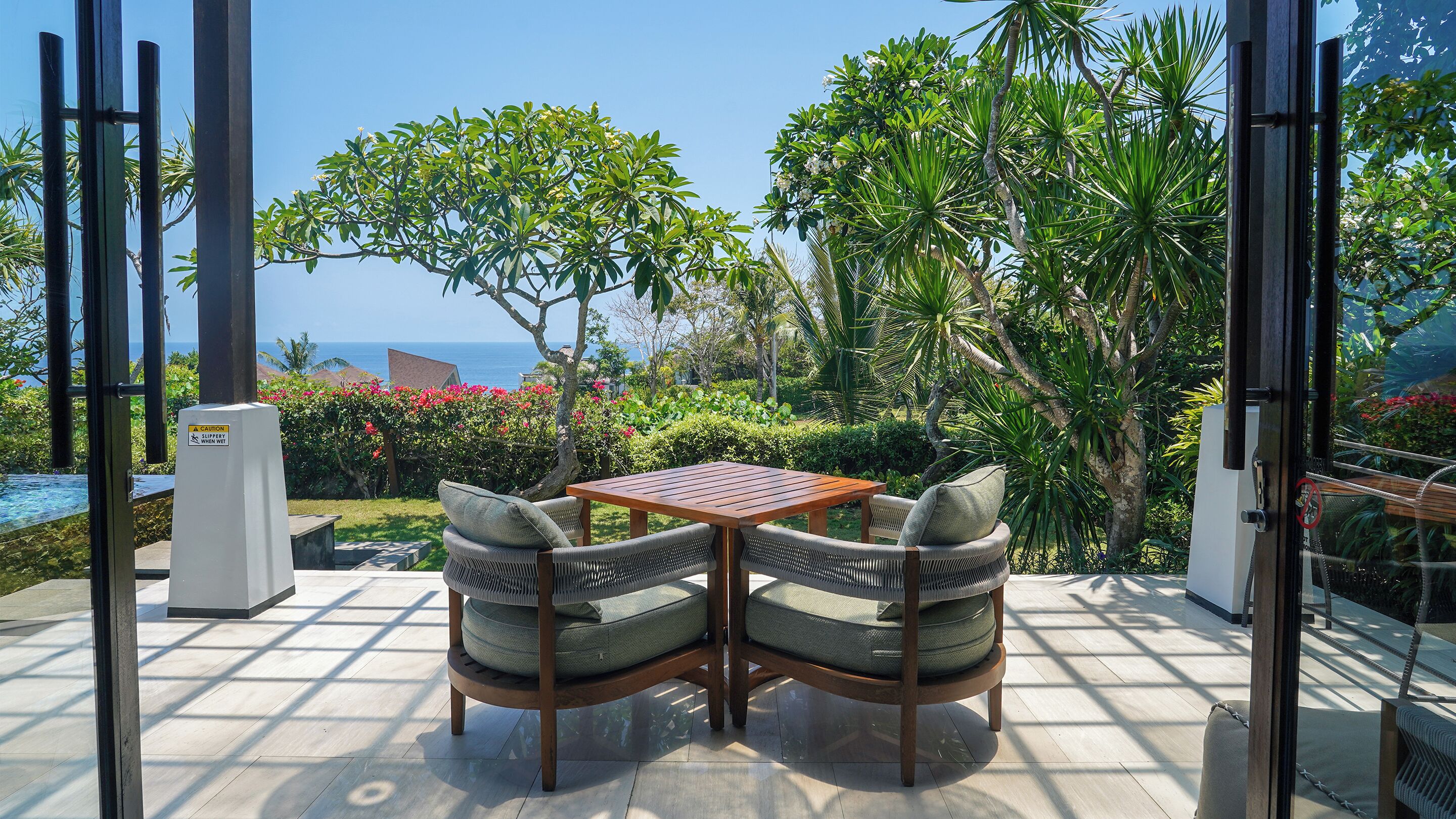 Villa, 1 Bedroom, Private Pool, Partial Ocean View | Terrace/patio