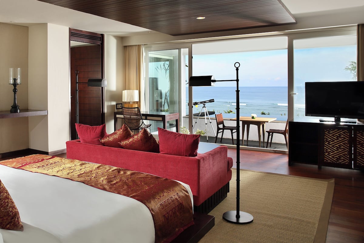 Suite Lune de Miel, 1 chambre, piscine privĂ©e, en front de mer | Vue sur la plage/lâocĂ©an