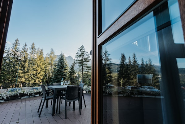 Apartment for 4 Persons with Mountain View and Terrace | View from room - Apartamenty Jan (Zakopane)