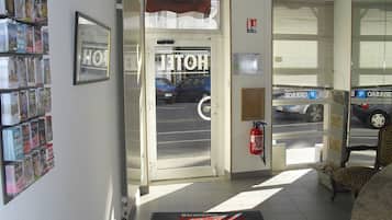 Interior entrance