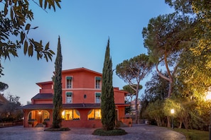 Façade de l’hébergement