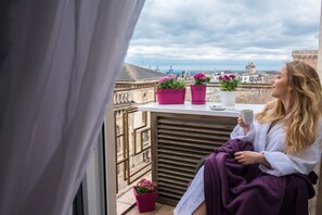 Habitación estándar doble, balcón | Balcón