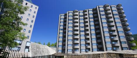 Fachada de la propiedad