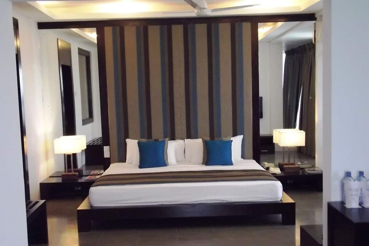 1 habitación, ropa de cama de alta calidad y camas con efecto memoria