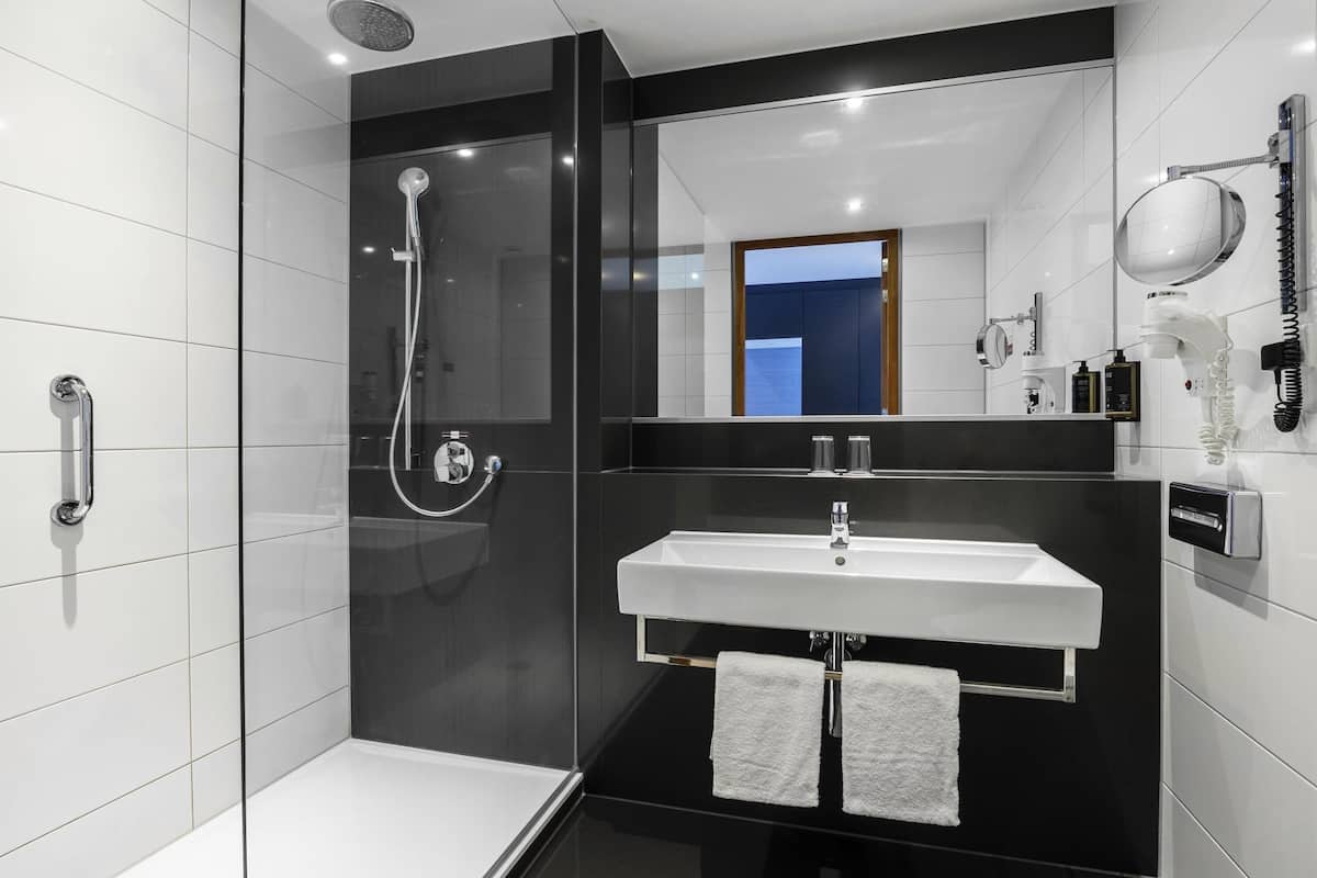 1 bedroom, hypo-allergenic bedding, minibar, in-room safe