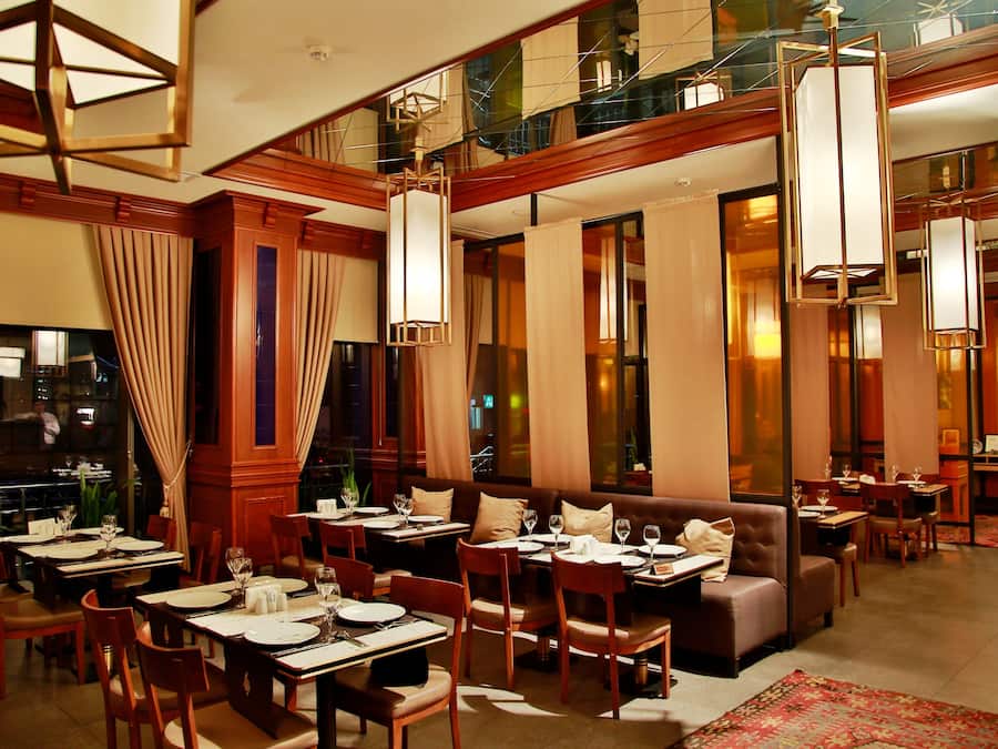 2 restauranter, frokost serveres