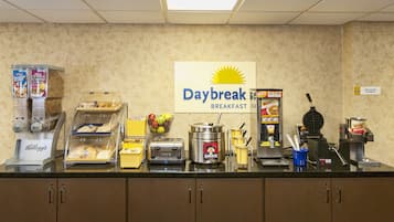 Dagelijks continentaal ontbijt inbegrepen