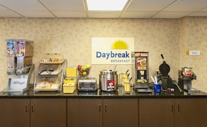 Desayuno continental incluido todos los días