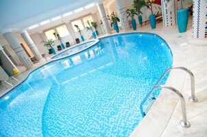 2 indoor pools, sun loungers