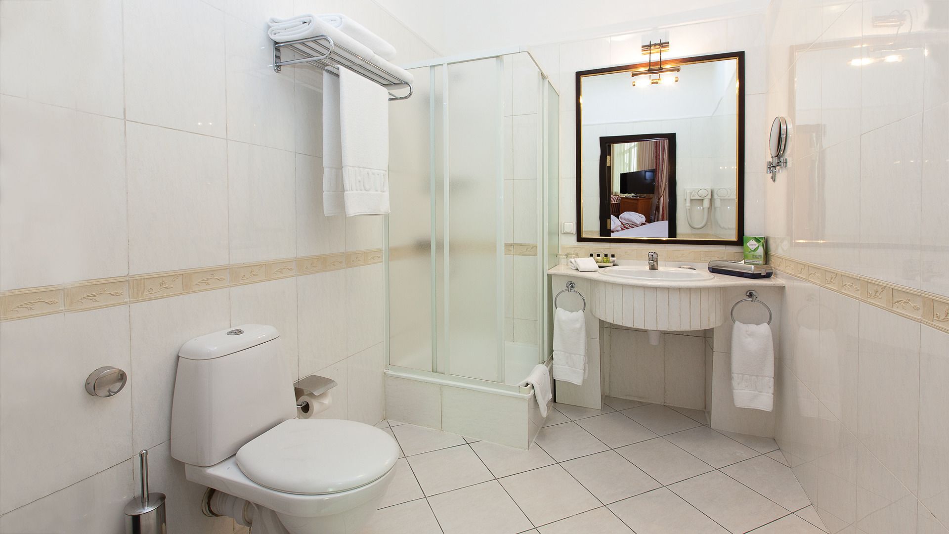 100-cm Smart TV with satellite channels