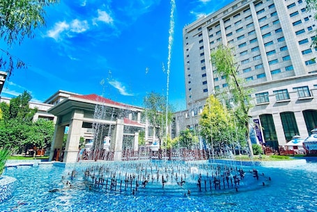 Una piscina techada