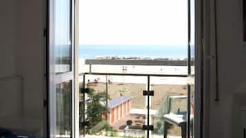 Vue sur la plage/lâocĂ©an
