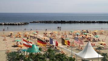 Vue sur la plage/l’océan