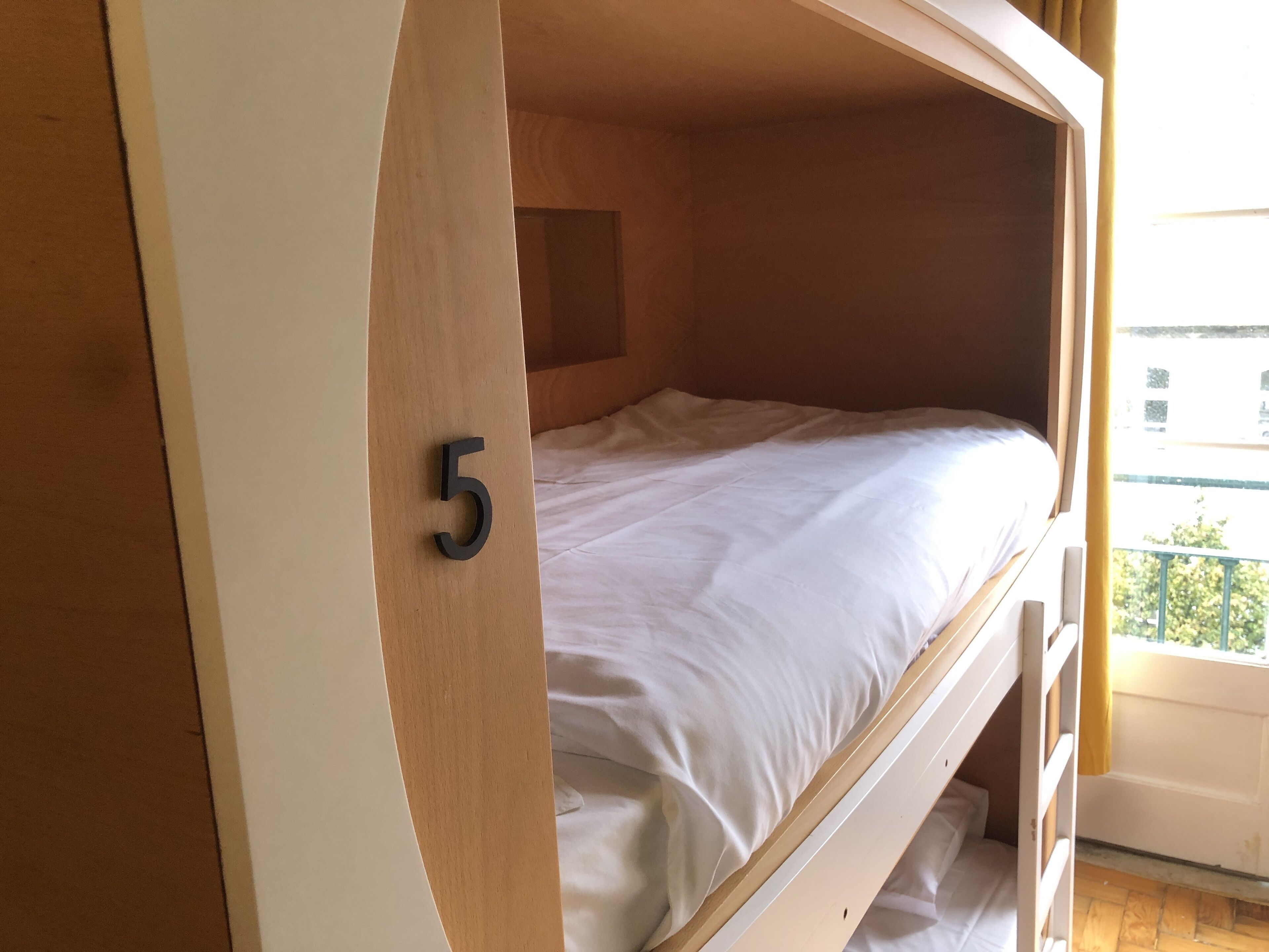 Shared Dormitory (Bed in 8-Bed Dormitory with Balcony) | 8 bedrooms, blackout drapes, iron/ironing board (on request)