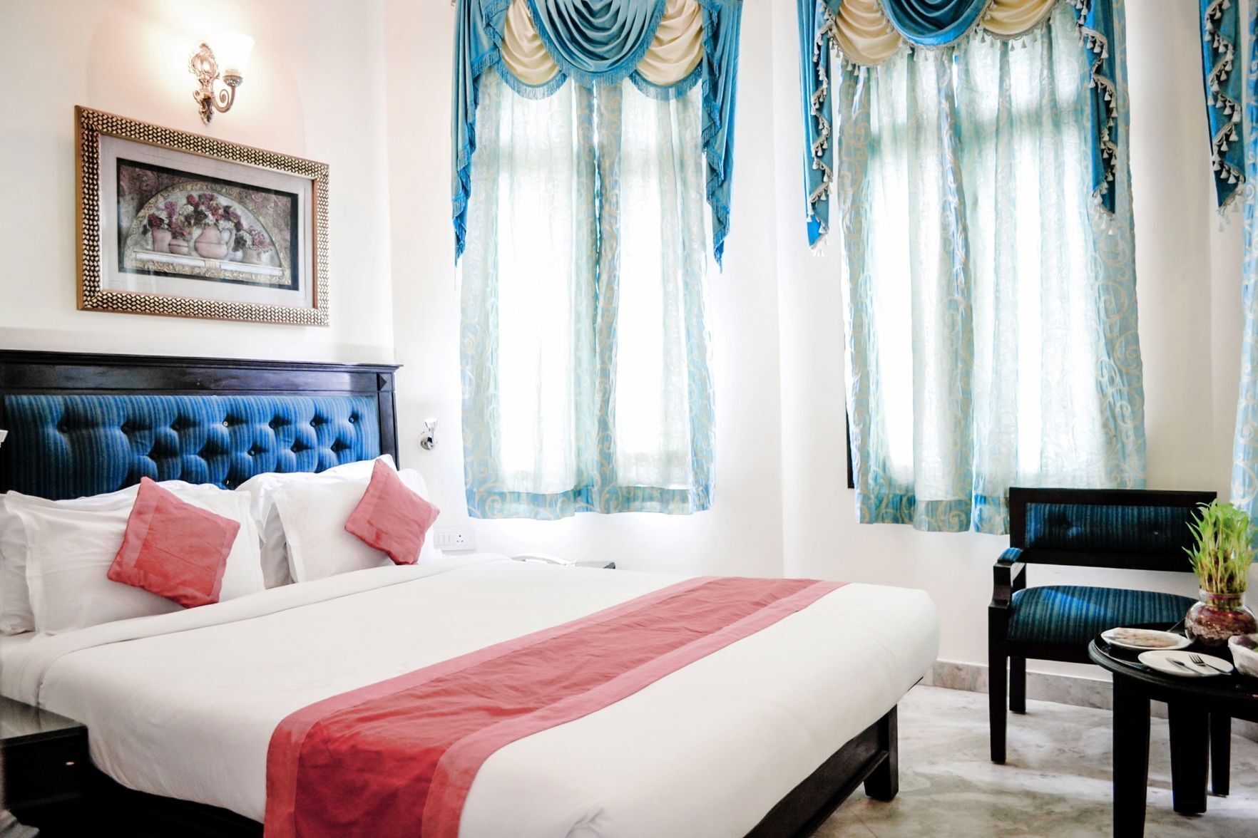 Premium bedding, in-room safe, soundproofing, iron/ironing board