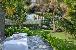 Villa, Private Pool | Egyptian cotton sheets, premium bedding, in-room safe, laptop workspace