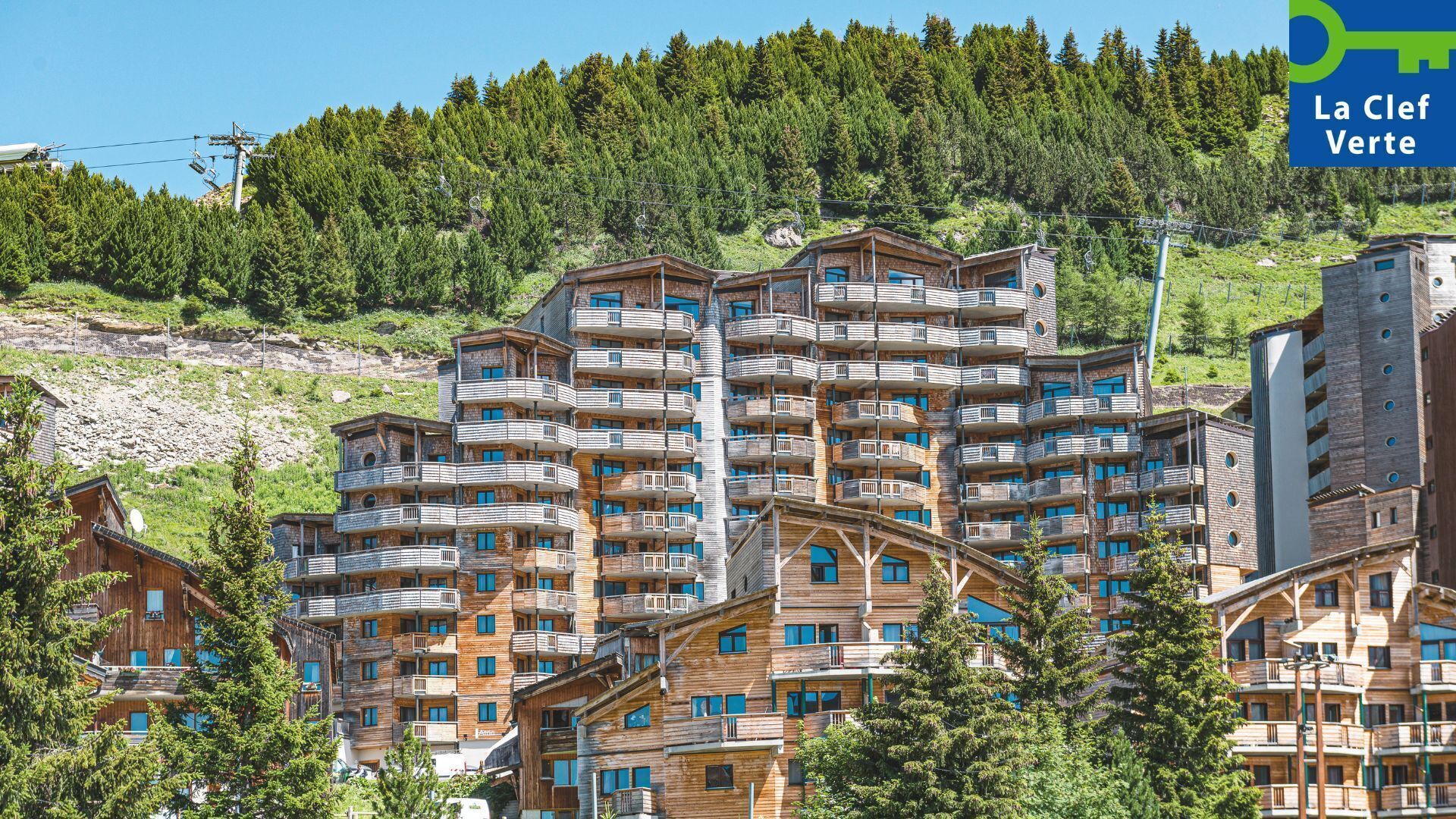 Façade de l’hébergement