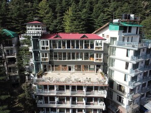 Fassade der Unterkunft