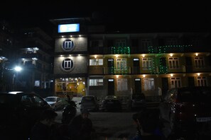 Front of property – evening/night