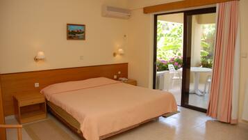 1 slaapkamer, geluiddichte muren, babybedden (toeslag), gratis wifi