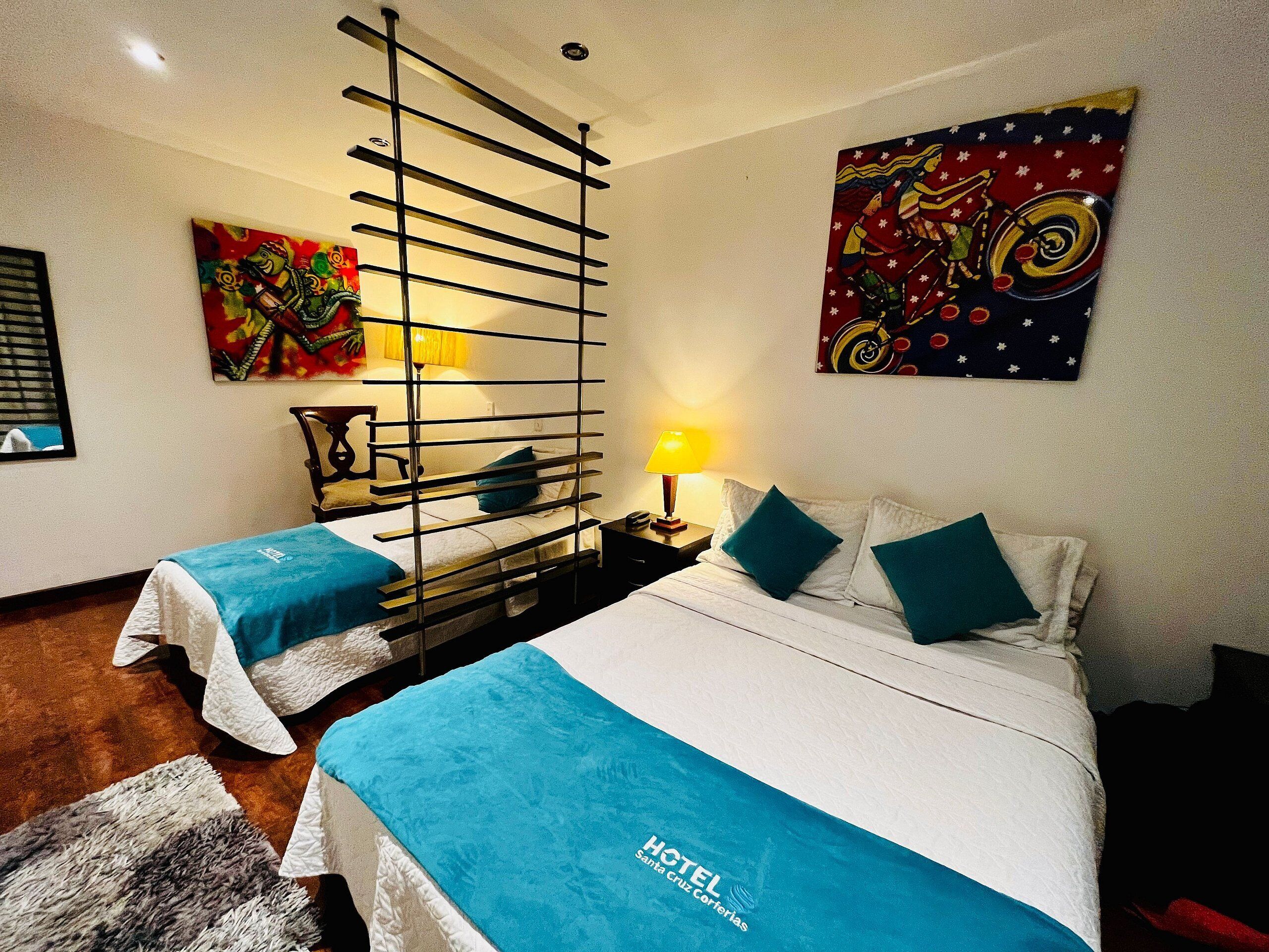 family studio | desk, laptop workspace, free wifi, bed sheets