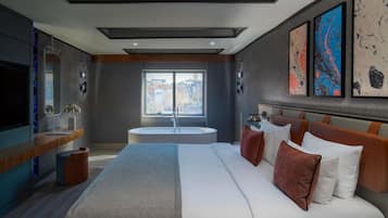 Superior Suite, 1 Queen Bed with Sofa bed | Down comforters, minibar, in-room safe, desk