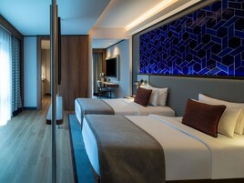 Superior Oda, Birden Çok Yatak | Kuştüyü yorgan, minibar, odada kasa, masa 