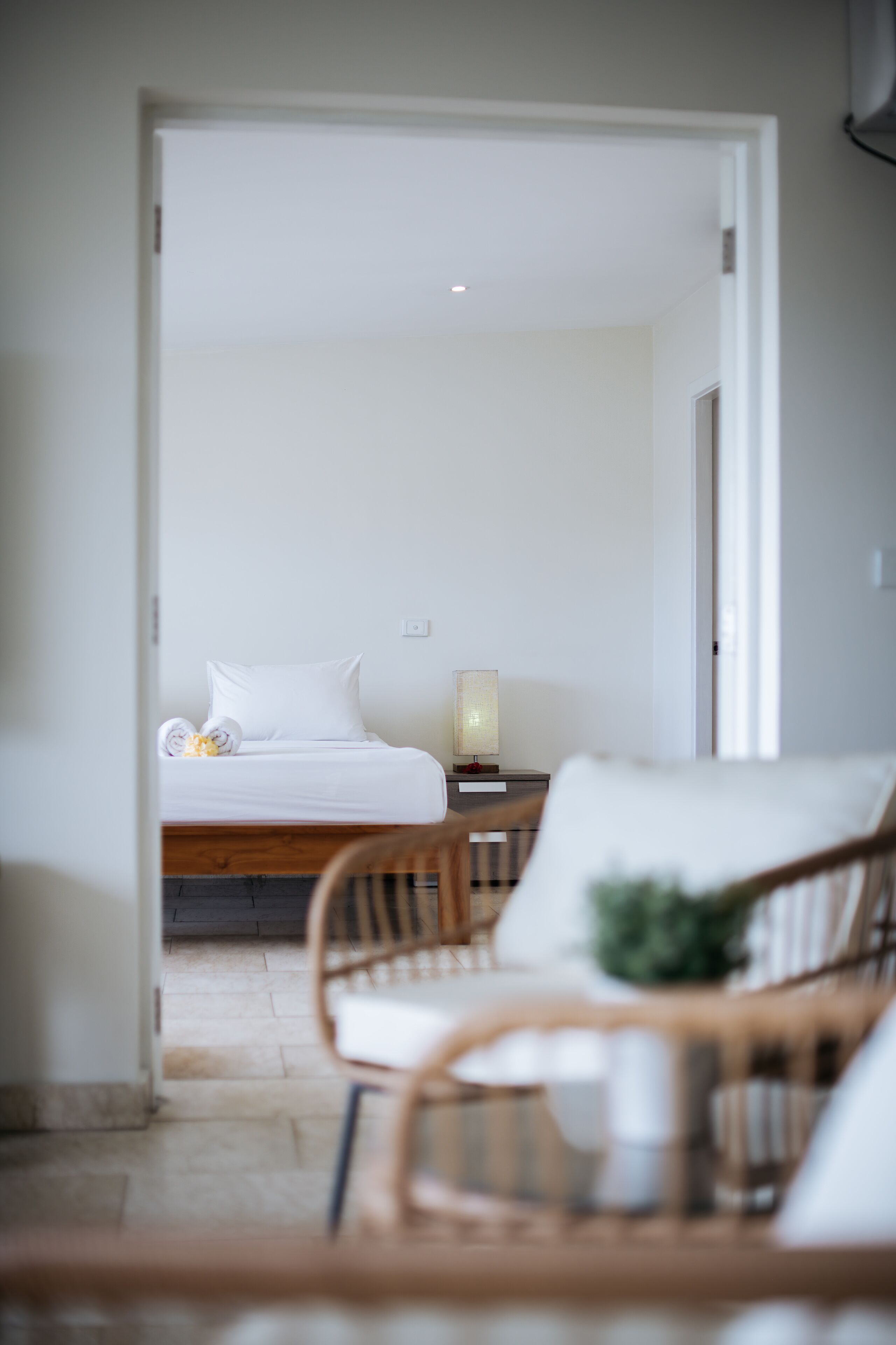 premium penthouse, balcony, harbour view | premium bedding, laptop workspace, blackout curtains, soundproofing