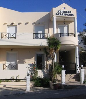 Entrée de l’hébergement