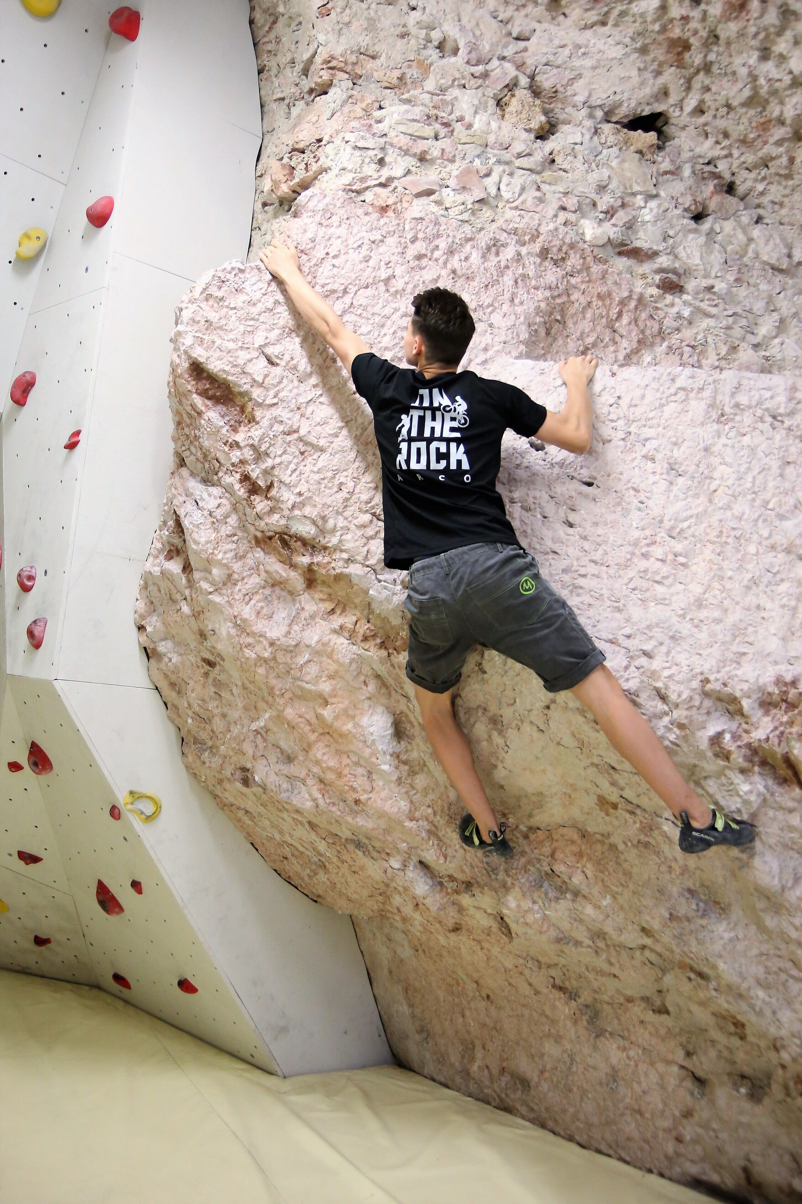 outdoor rock climbing