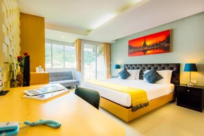 Deluxe-rum - balkong | Utsikt från rummet