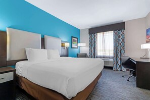 Pillow-top beds, in-room safe, desk, iron/ironing board