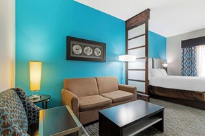 Pillow-top beds, in-room safe, desk, iron/ironing board