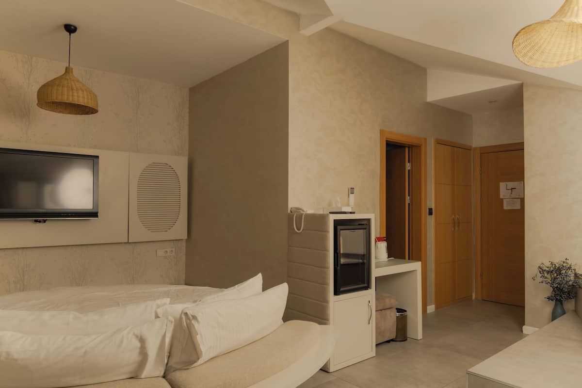 Superior Double Room, 1 King Bed, Jetted Tub, Garden View | Premium bedding, in-room safe, free WiFi, bed sheets