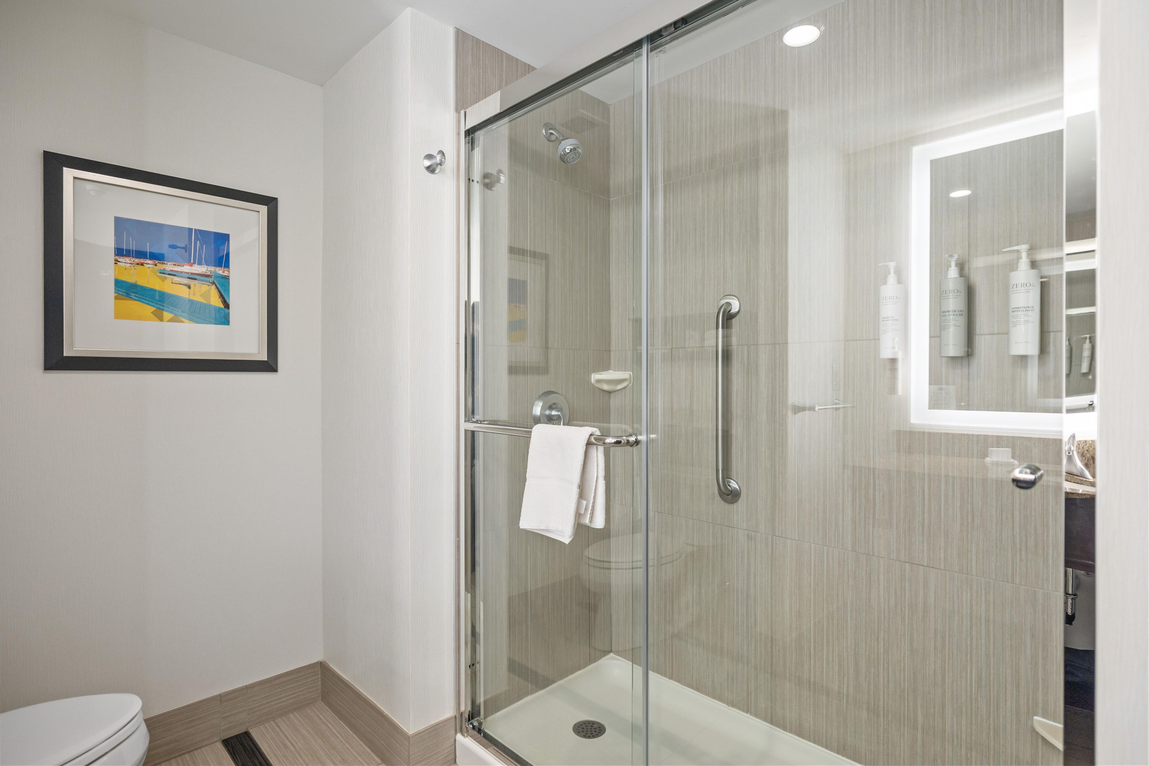 Douche de la salle de bain