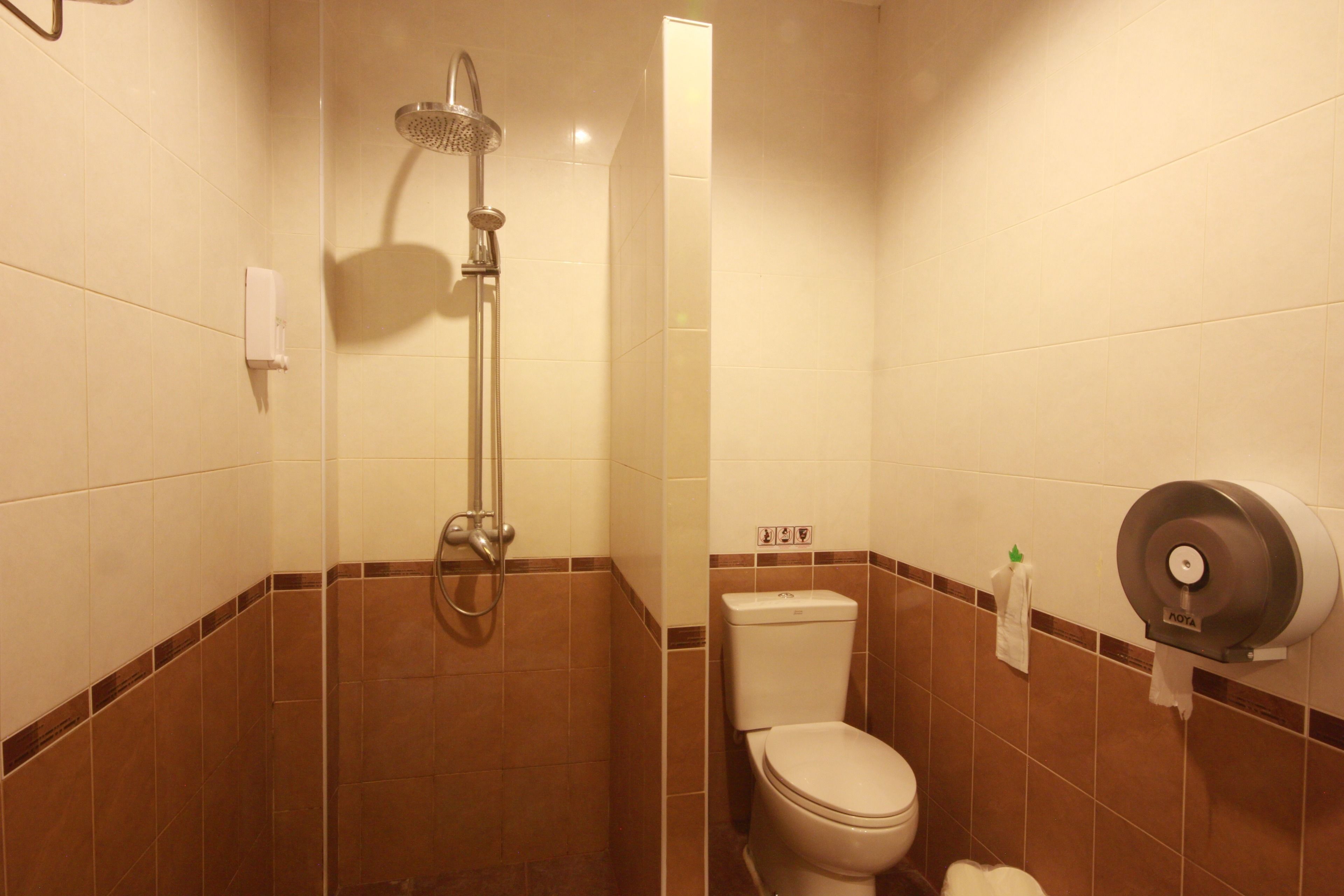 Salle de bain | Douche, articles de toilette (gratuits), séchoir à cheveux