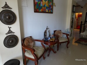 Lobby sitting area - Piazza Luna Tower (Davao)