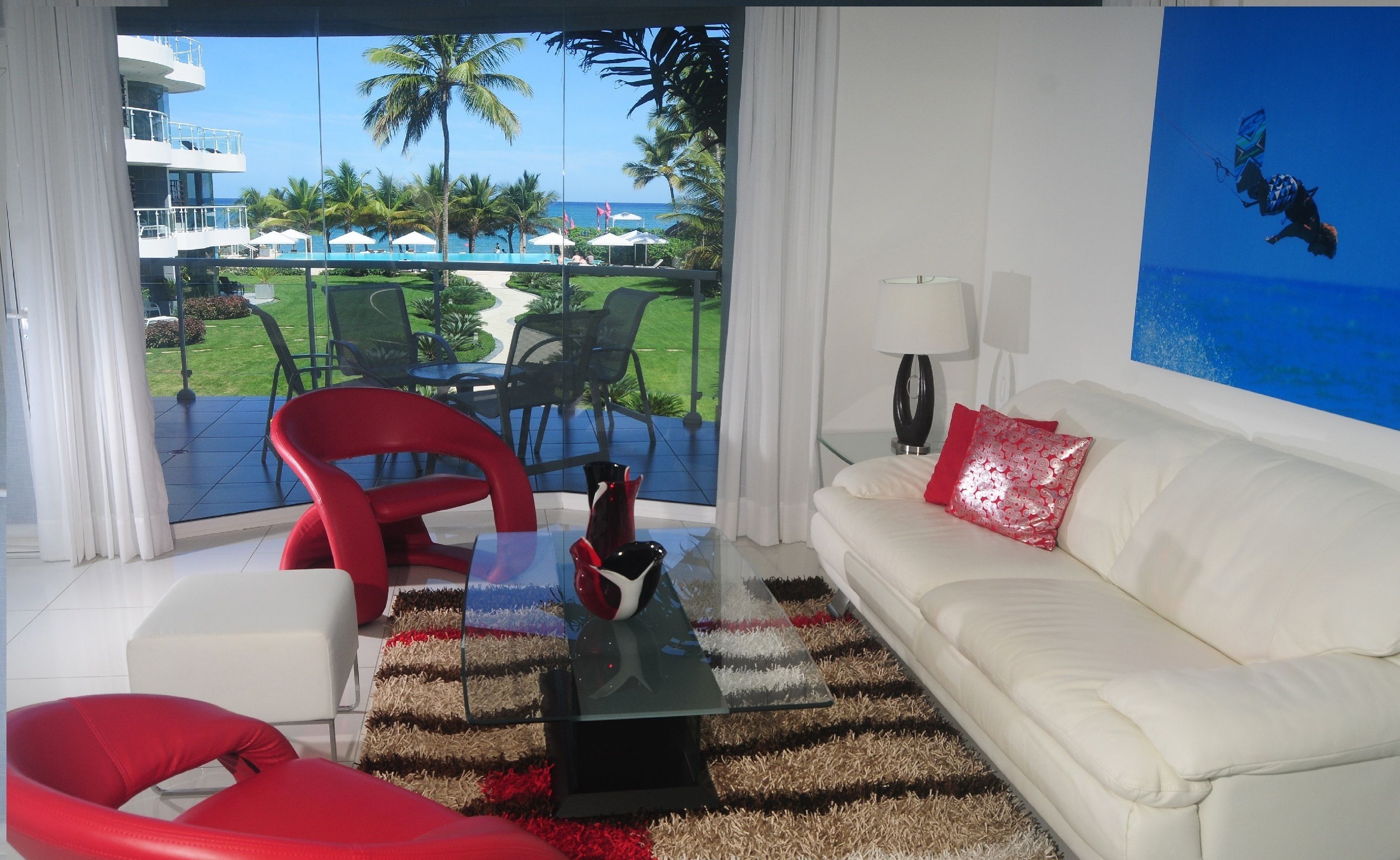 deluxe room, 1 bedroom | living area | 40-inch flat-screen tv with cable channels, tv, ipod dock