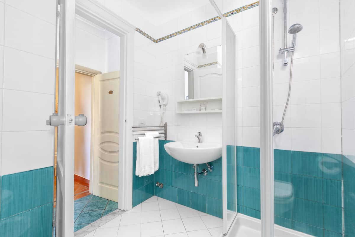 free toiletries, hair dryer, bidet, towels