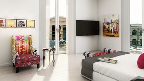 Suite | Egyptian cotton sheets, premium bedding, pillowtop beds, minibar - Palco Rooms&Suites (Palermo)