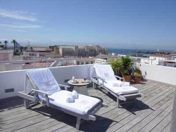 Suíte júnior, terraço | Terraço/pátio