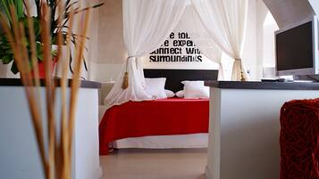 Hypo-allergenic bedding, down duvets, memory-foam beds