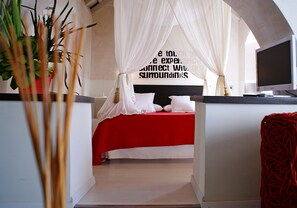 Junior Suite, Balcony | Hypo-allergenic bedding, down duvets, memory-foam beds