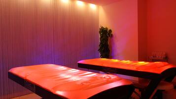 Sauna, hot springs/mineral springs, body treatments, hydrotherapy