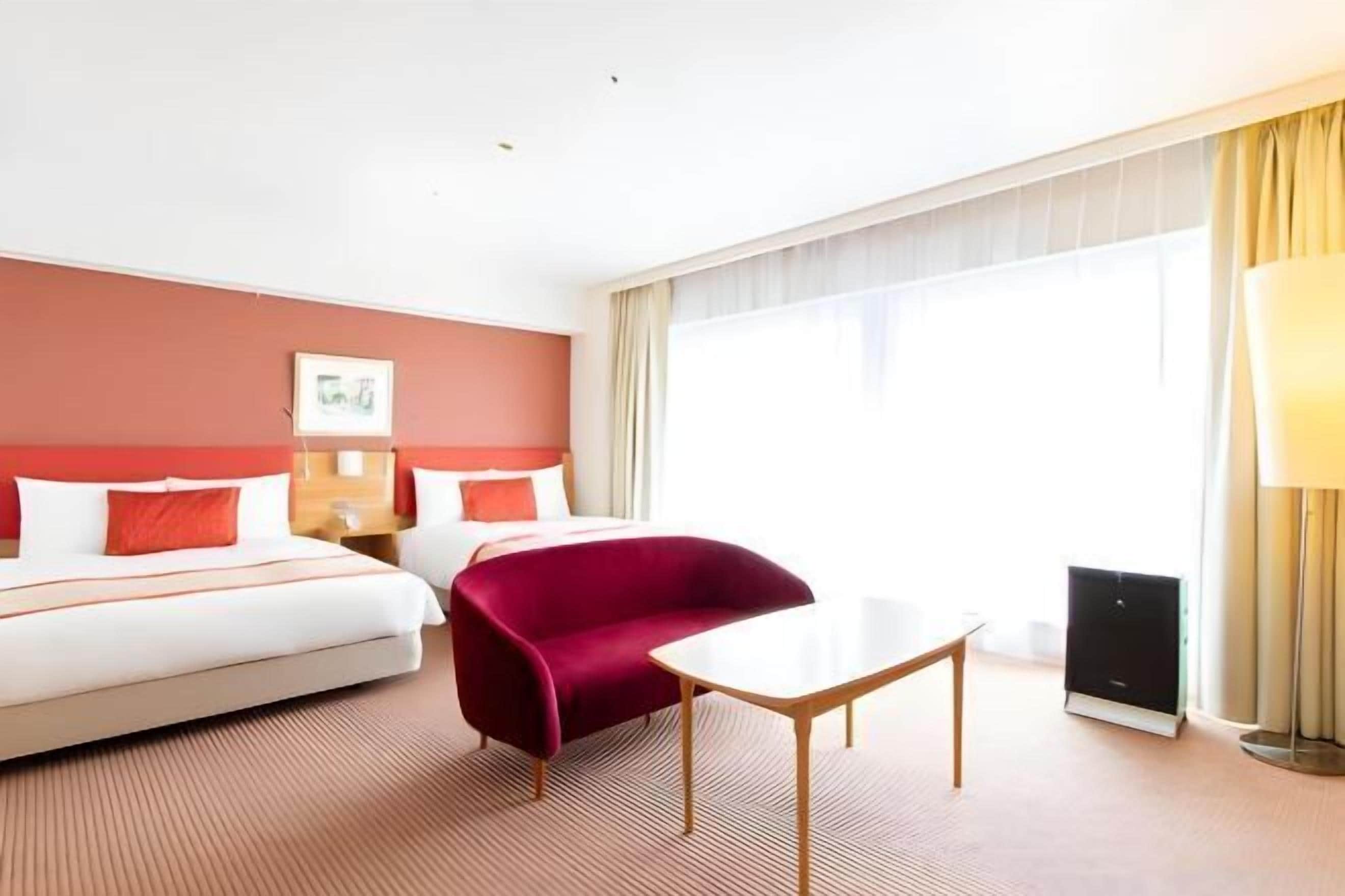 Premium bedding, down comforters, memory foam beds, in-room safe