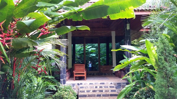 Fassade der Unterkunft